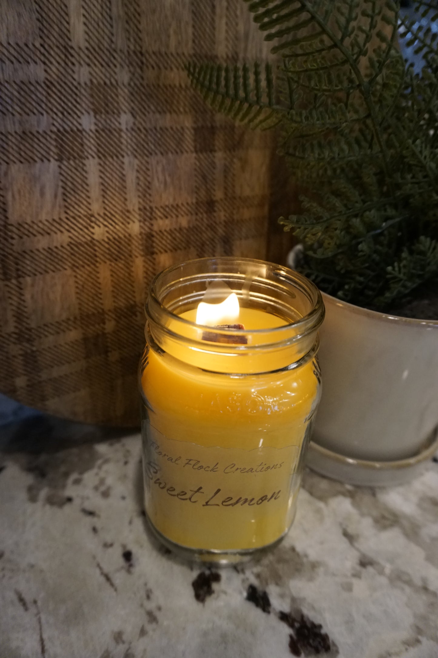 Sweet Lemon 13 oz Candle