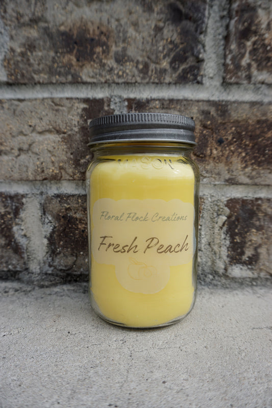 Fresh Peach 13 oz Candle